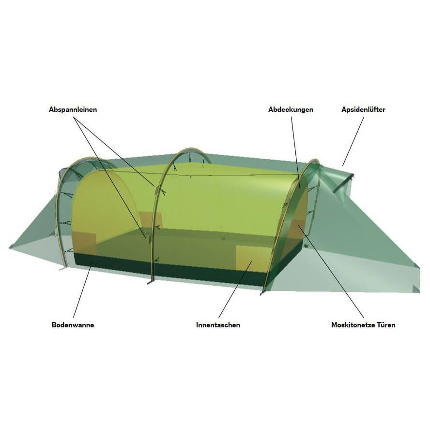 Hilleberg Kaitum 3 - 3-Personen Zelt