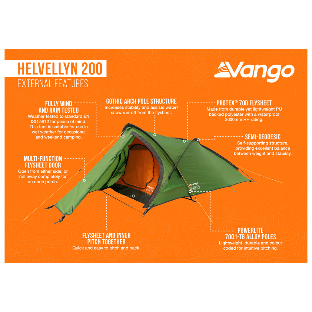 Vango Helvellyn 200 - 2-Personen Zelt