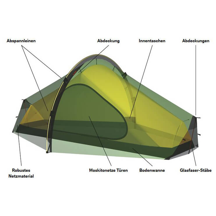 Hilleberg Enan - 1-Personen Zelt