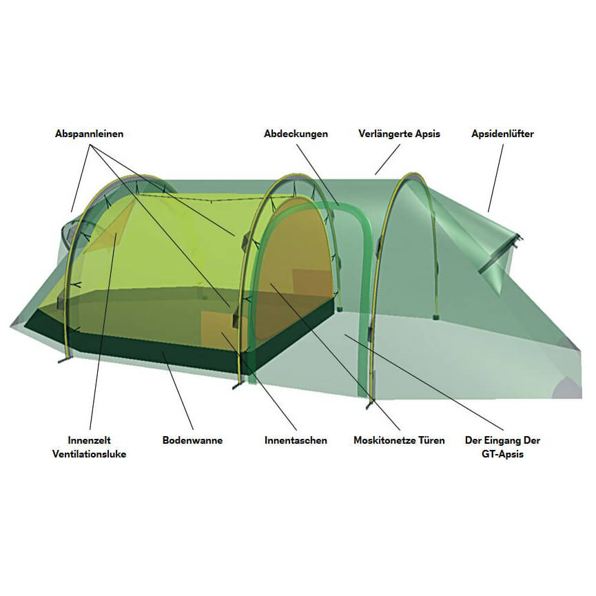 Hilleberg Nammatj 2 GT - 2-Personen Zelt
