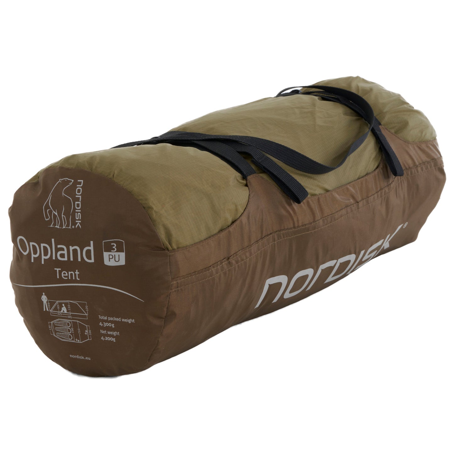Nordisk Oppland 3 (2.0) PU Tent - 3-Personen Zelt