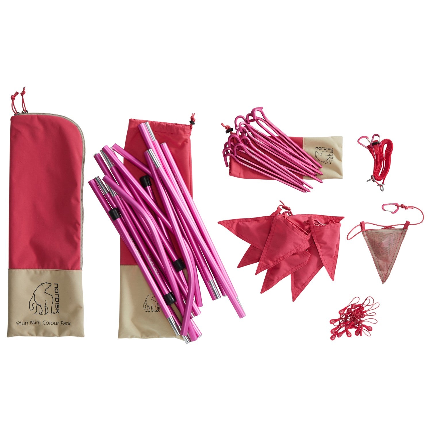 Nordisk Ydun Tech Mini Tent Incl. Color Pack - 2-Personen Zelt