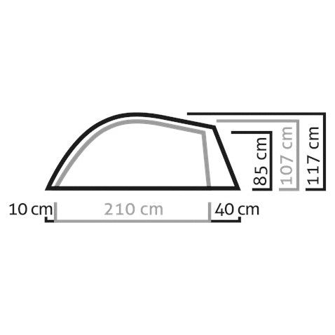 SALEWA Litetrek Pro III Tent - 3-Personen Zelt