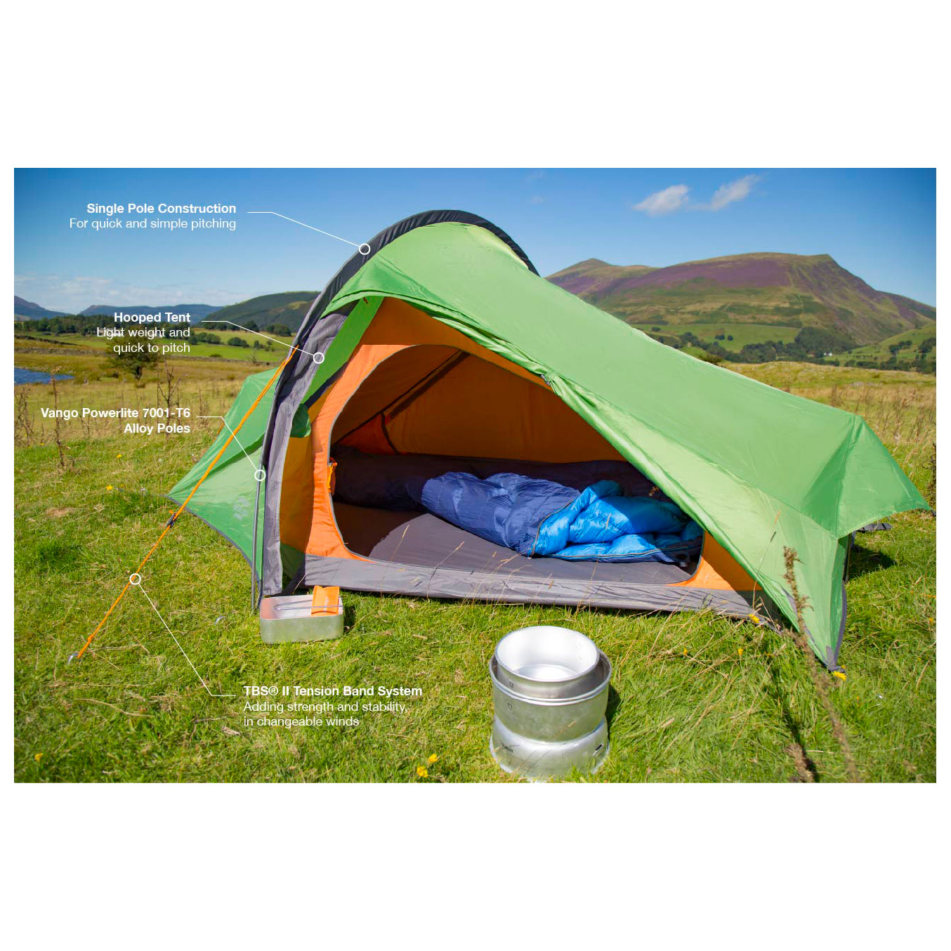 Vango Nevis 300 - 3-Personen Zelt