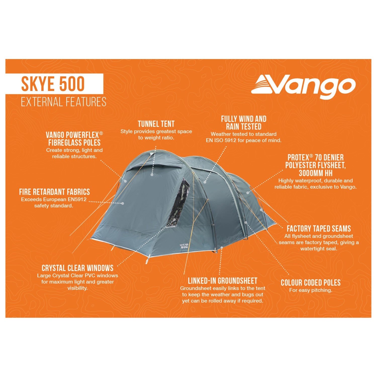 Vango Skye 500 - Gruppenzelt