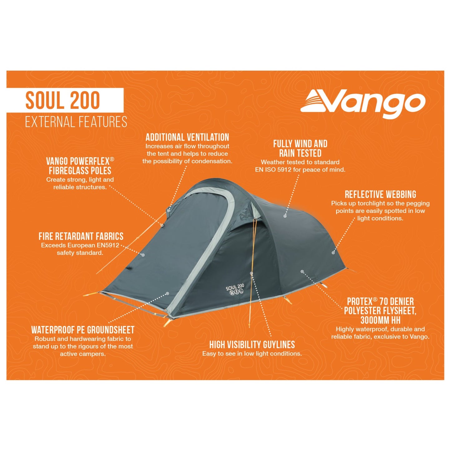 Vango Soul 200 - 2-Personen Zelt