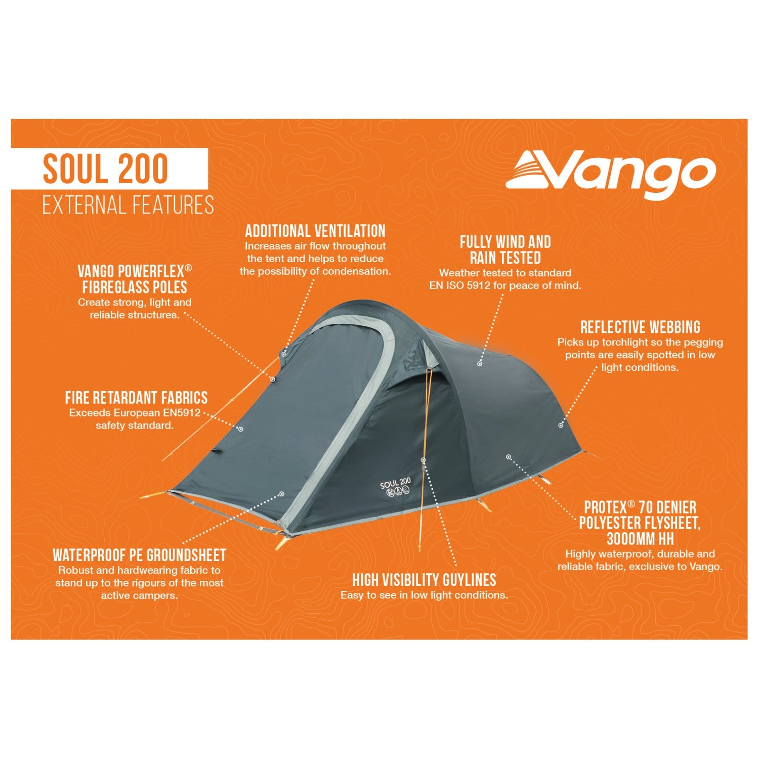 Vango Soul 200 - 2-Personen Zelt